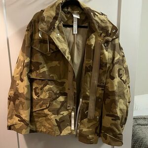 Reebok Tan Camouflage Jacket